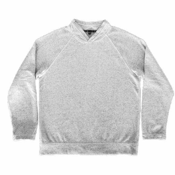 Gap Shawl V-Neck Pullover Sweater Gray & Black - Picture 3 of 12